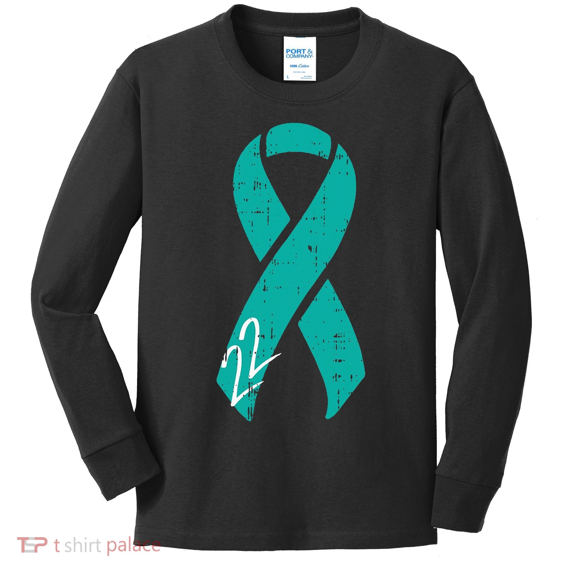 22 Veteran Suicide Prevention Ptsd Awareness Patriotic Gifts Kids Long Sleeve Shirt