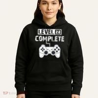 28th Wedding Anniversary Gift For Him or For Her Cotton Hoodie thumb 5