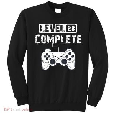 28th Wedding Anniversary Gift For Him or For Her Cotton Sweatshirt