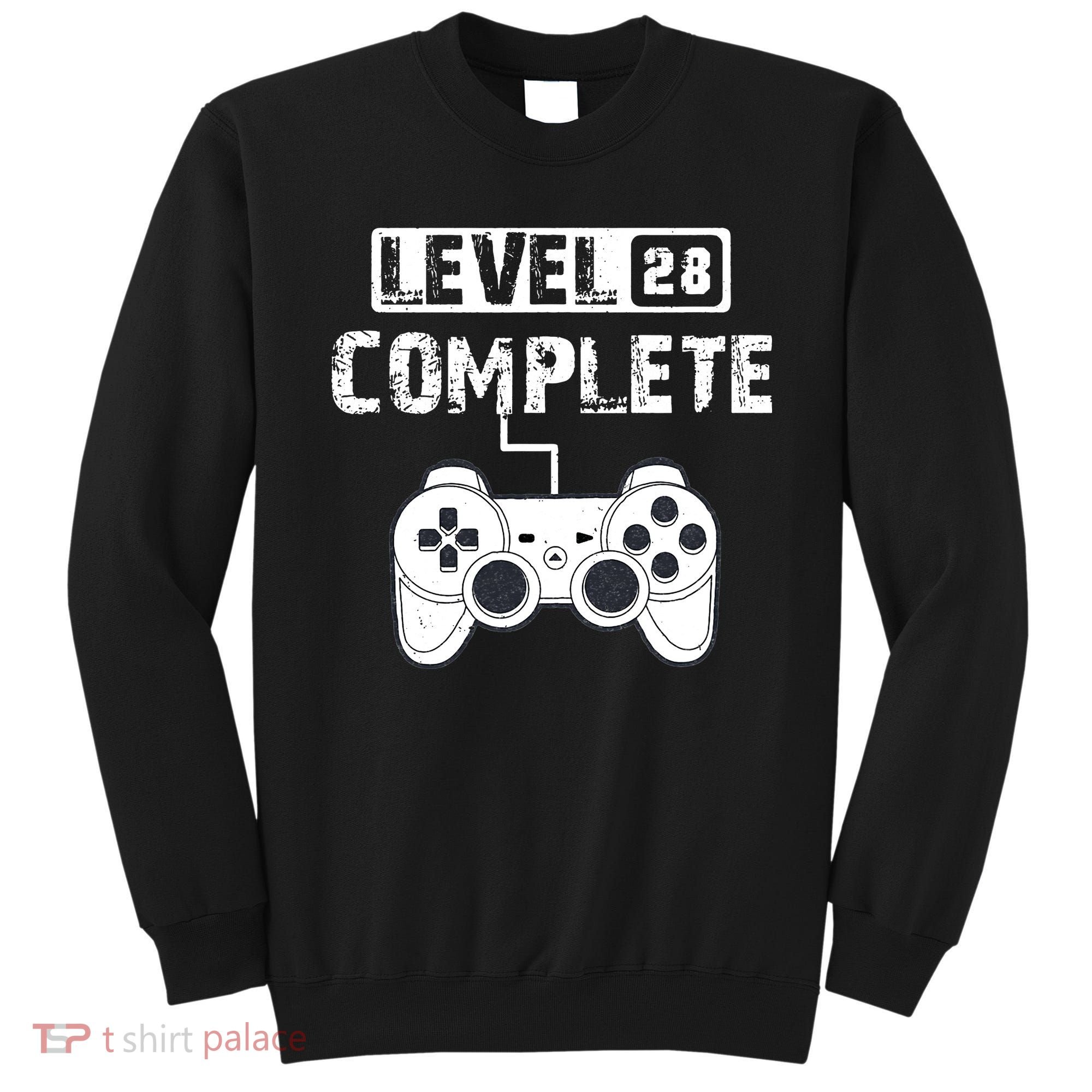 28th Wedding Anniversary Gift For Him or For Her Cotton Sweatshirt