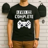 28th Wedding Anniversary Gift For Him or For Her Cotton T-Shirt thumb 6