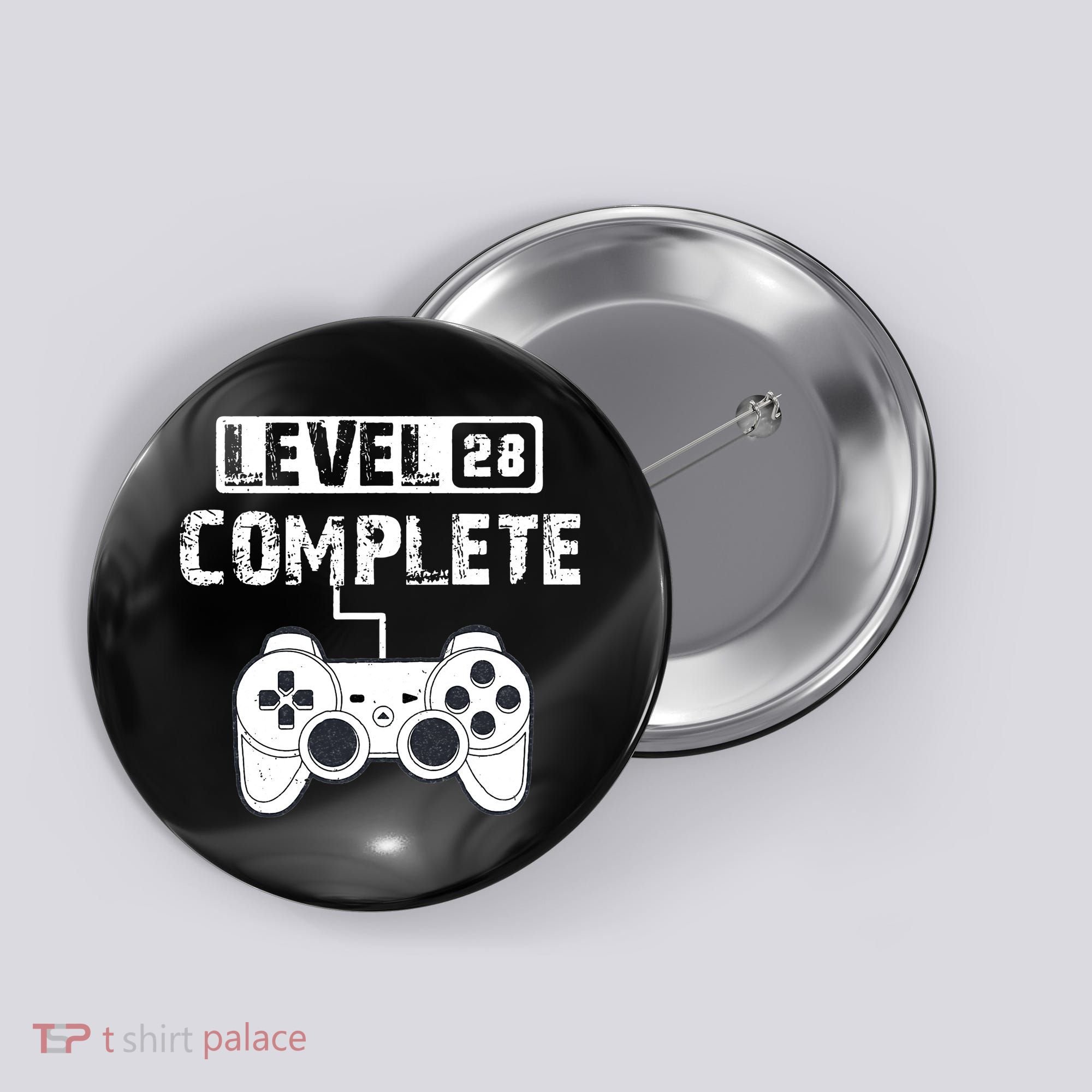 28th Wedding Anniversary Gift For Him or For Her Cotton Button