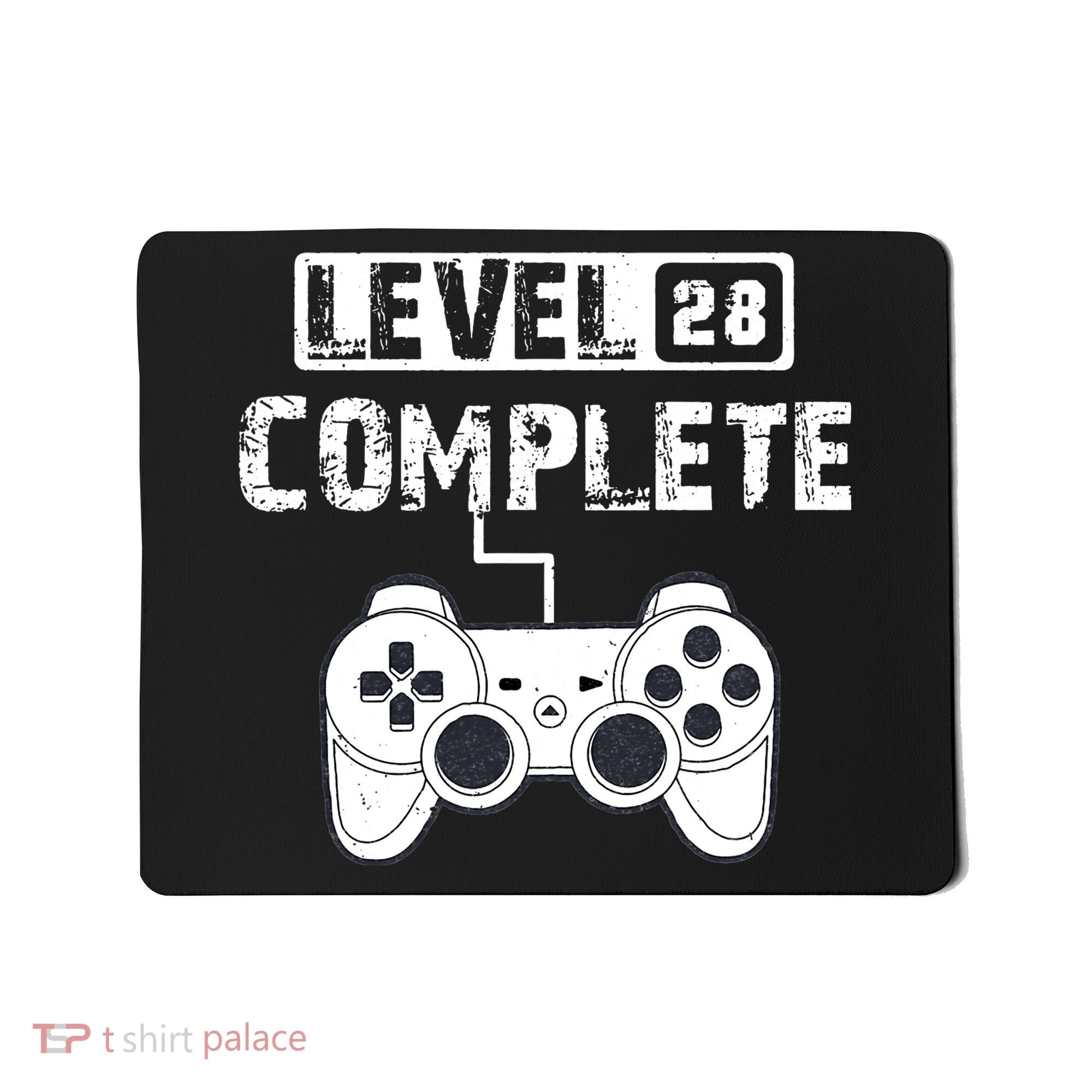 28th Wedding Anniversary Gift For Him or For Her Cotton Mousepad