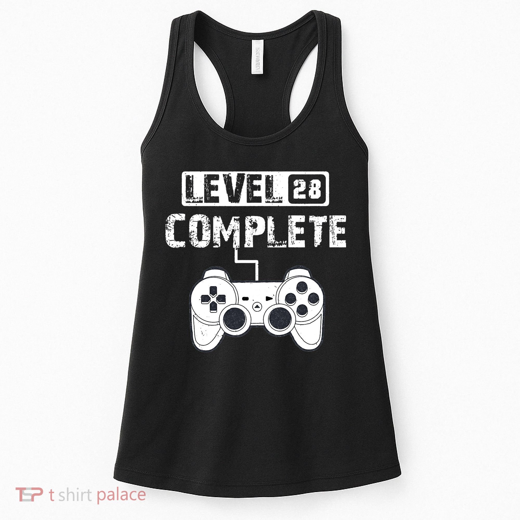 28th Wedding Anniversary Gift For Him or For Her Cotton Women's Tank Top