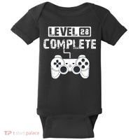 28th Wedding Anniversary Gift For Him or For Her Cotton Baby Bodysuit thumb 0