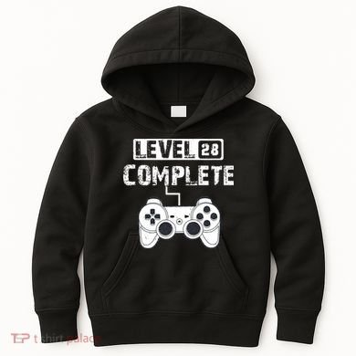 28th Wedding Anniversary Gift For Him or For Her Cotton Kids Hoodie