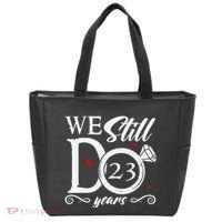 23rd Wedding Anniversary We Still Do 23 Year Since 2000 Tote Bag thumb 0