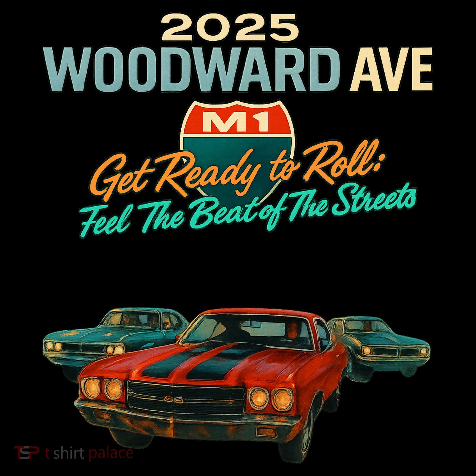 2025 Woodward Ave M1 Get Ready To Roll  Coffee Mug