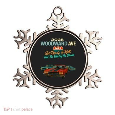 2025 Woodward Ave M1 Get Ready To Roll  Ornament