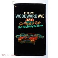 2025 Woodward Ave M1 Get Ready To Roll  Golf Towel thumb 0
