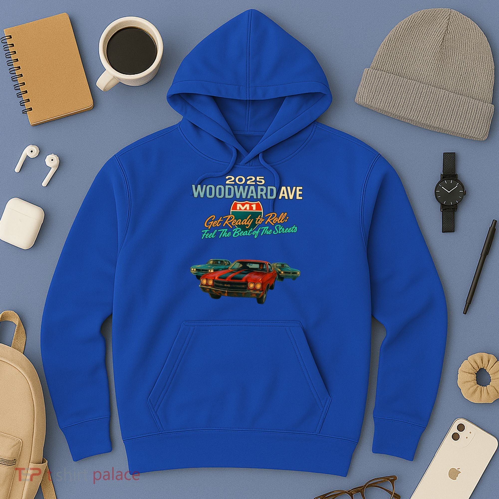 2025 Woodward Ave M1 Get Ready To Roll  Hoodie
