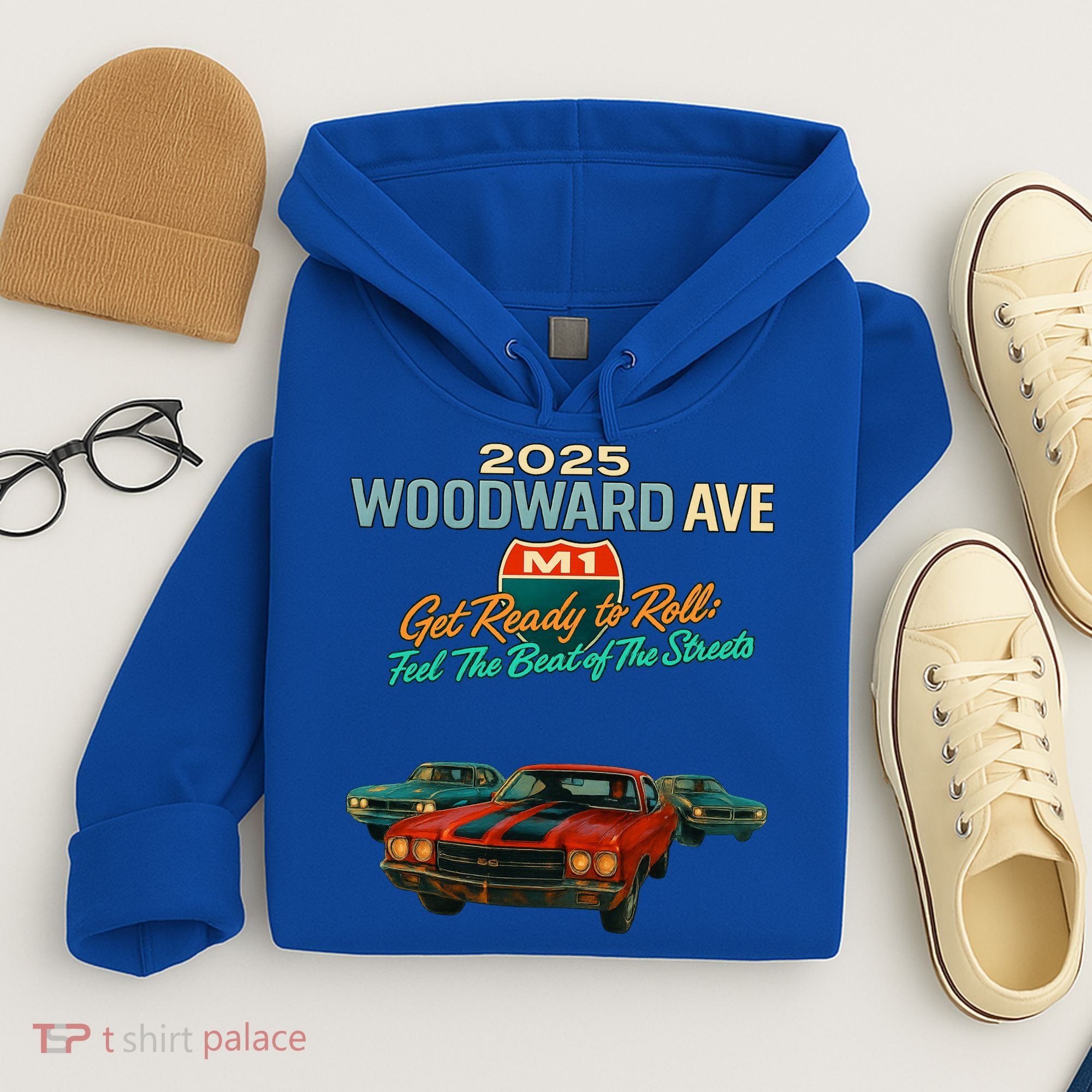 2025 Woodward Ave M1 Get Ready To Roll  Hoodie