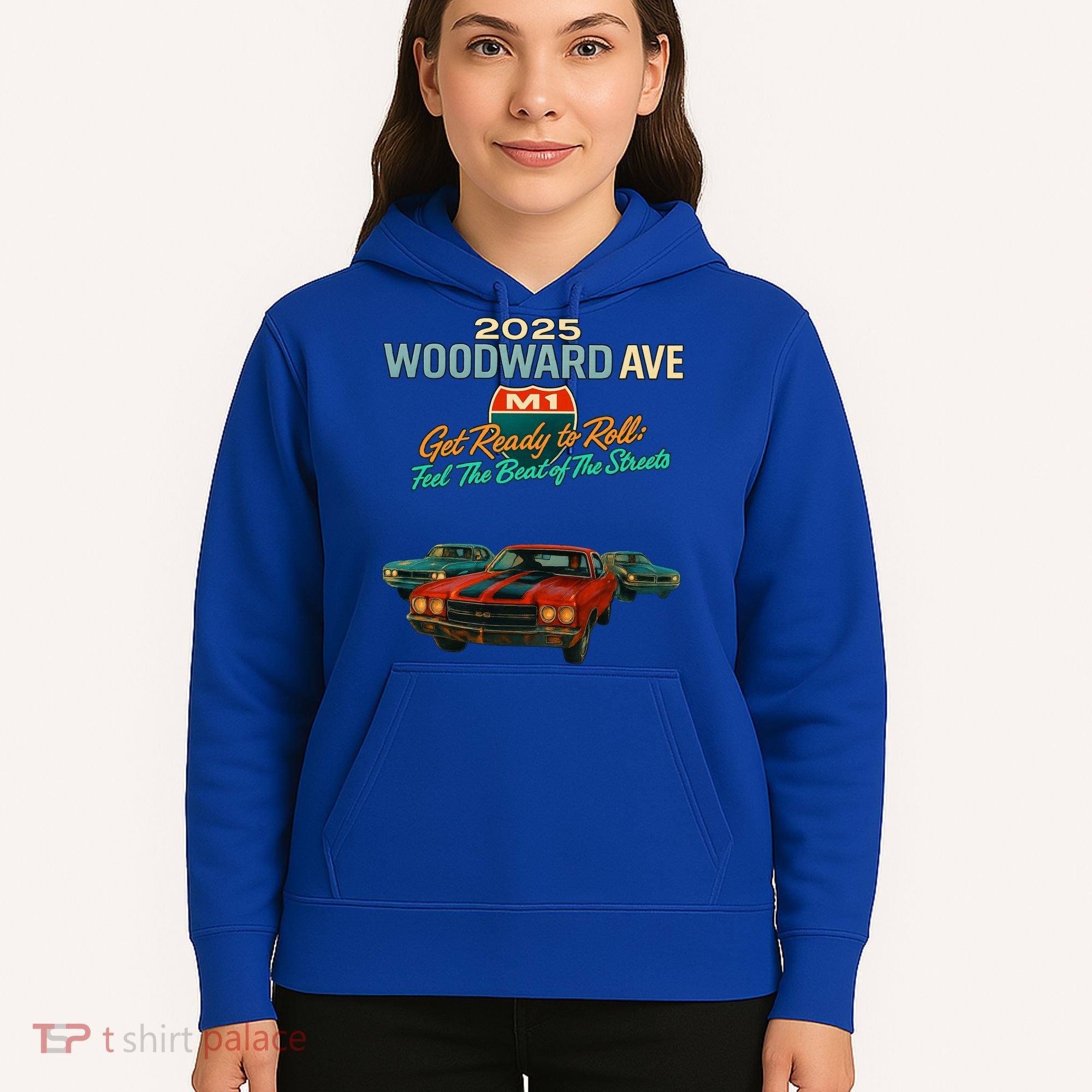 2025 Woodward Ave M1 Get Ready To Roll  Hoodie