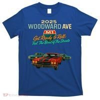2025 Woodward Ave M1 Get Ready To Roll  T-Shirt thumb 0
