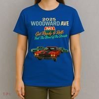 2025 Woodward Ave M1 Get Ready To Roll  T-Shirt thumb 4