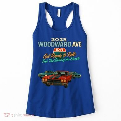 2025 Woodward Ave M1 Get Ready To Roll  Women's Tank Top