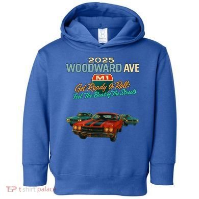 2025 Woodward Ave M1 Get Ready To Roll  Toddler Hoodie