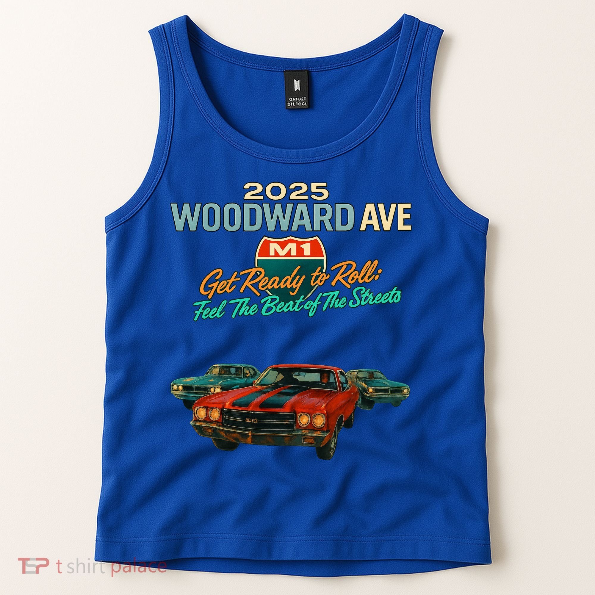 2025 Woodward Ave M1 Get Ready To Roll  Tank Top
