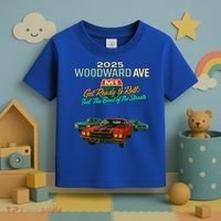 2025 Woodward Ave M1 Get Ready To Roll  Toddler T-Shirt thumb 3