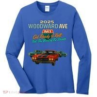 2025 Woodward Ave M1 Get Ready To Roll  Women's Long Sleeve Shirt thumb 0