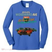 2025 Woodward Ave M1 Get Ready To Roll  Kids Long Sleeve Shirt thumb 0