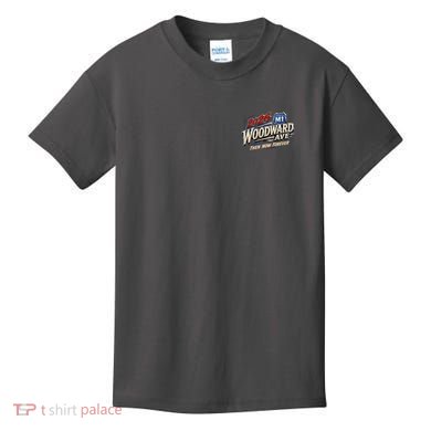 2026 Woodward Ave 250 America Anniversary Cruising M1 Front & Back Kids T-Shirt
