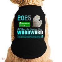 2025 Woodward Ave 30 Years One Legendary Road Map Doggie Tank thumb 0