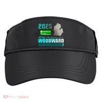 2025 Woodward Ave 30 Years One Legendary Road Map Adult Drive Performance Visor thumb 0