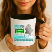 2025 Woodward Ave 30 Years One Legendary Road Map Coffee Mug thumb 3