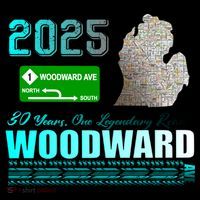 2025 Woodward Ave 30 Years One Legendary Road Map Coffee Mug thumb 5