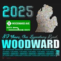 2025 Woodward Ave 30 Years One Legendary Road Map Polo thumb 3