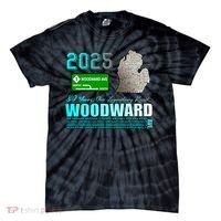 2025 Woodward Ave 30 Years One Legendary Road Map Tie-Dye T-Shirt thumb 0