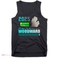 2025 Woodward Ave 30 Years One Legendary Road Map Tank Top thumb 0