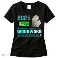 2025 Woodward Ave 30 Years One Legendary Road Map Women's T-Shirt thumb 0