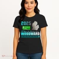 2025 Woodward Ave 30 Years One Legendary Road Map Women's T-Shirt thumb 4