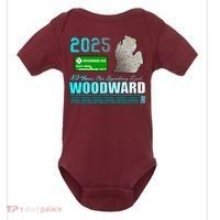 2025 Woodward Ave 30 Years One Legendary Road Map Baby Bodysuit thumb 0