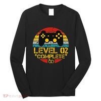 2nd Wedding Anniversary Gift Level 2 Complete Wife Husband Long Sleeve Shirt thumb 0