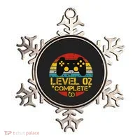 2nd Wedding Anniversary Gift Level 2 Complete Wife Husband Ornament thumb 0