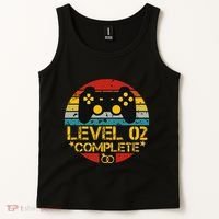 2nd Wedding Anniversary Gift Level 2 Complete Wife Husband Tank Top thumb 2