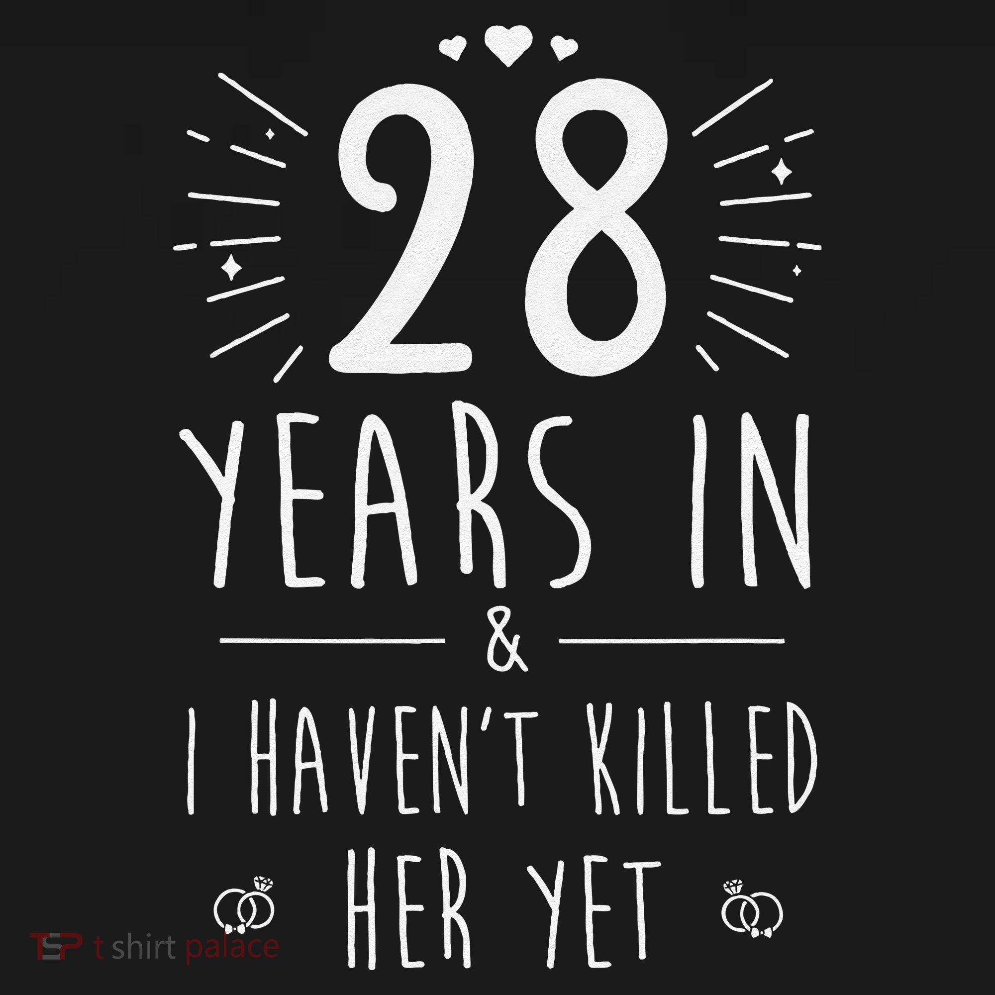 28th Wedding Anniversary For Him & Husband 28 Years Marriage Gift Women's Hoodie
