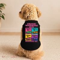 2025 Woodward Ave M1 Car Cruise Pop Art Doggie Tank thumb 2