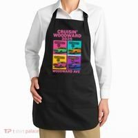 2025 Woodward Ave M1 Car Cruise Pop Art Apron thumb 2