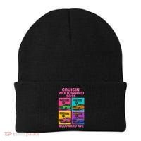 2025 Woodward Ave M1 Car Cruise Pop Art Beanie thumb 0