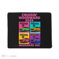 2025 Woodward Ave M1 Car Cruise Pop Art Mousepad thumb 0