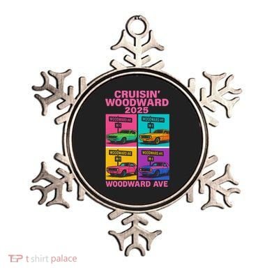 2025 Woodward Ave M1 Car Cruise Pop Art Ornament