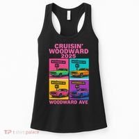 2025 Woodward Ave M1 Car Cruise Pop Art Women's Tank Top thumb 0