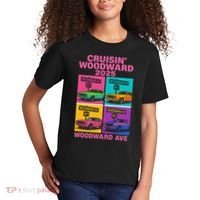 2025 Woodward Ave M1 Car Cruise Pop Art Kids T-Shirt thumb 2