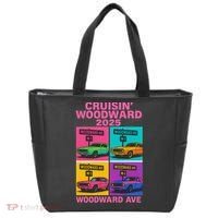 2025 Woodward Ave M1 Car Cruise Pop Art Tote Bag thumb 0