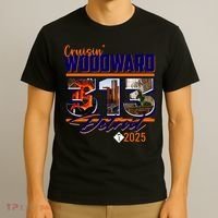 2025 Woodward Ave 313 Cruising Detroit T-Shirt thumb 3