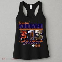 2025 Woodward Ave 313 Cruising Detroit Women's Tank Top thumb 3
